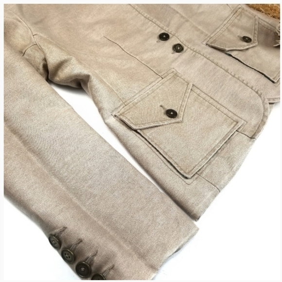 Hotline  Lady Chaqueta Diesel Blazer Camel Lg - Picture 7 of 8